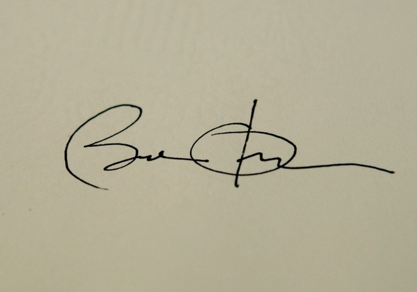 Obama signature